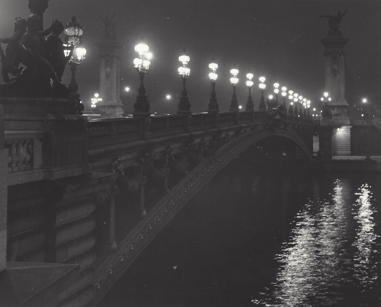Мост Александра III, Париж, 1950-е. Фотограф Кис Шерер