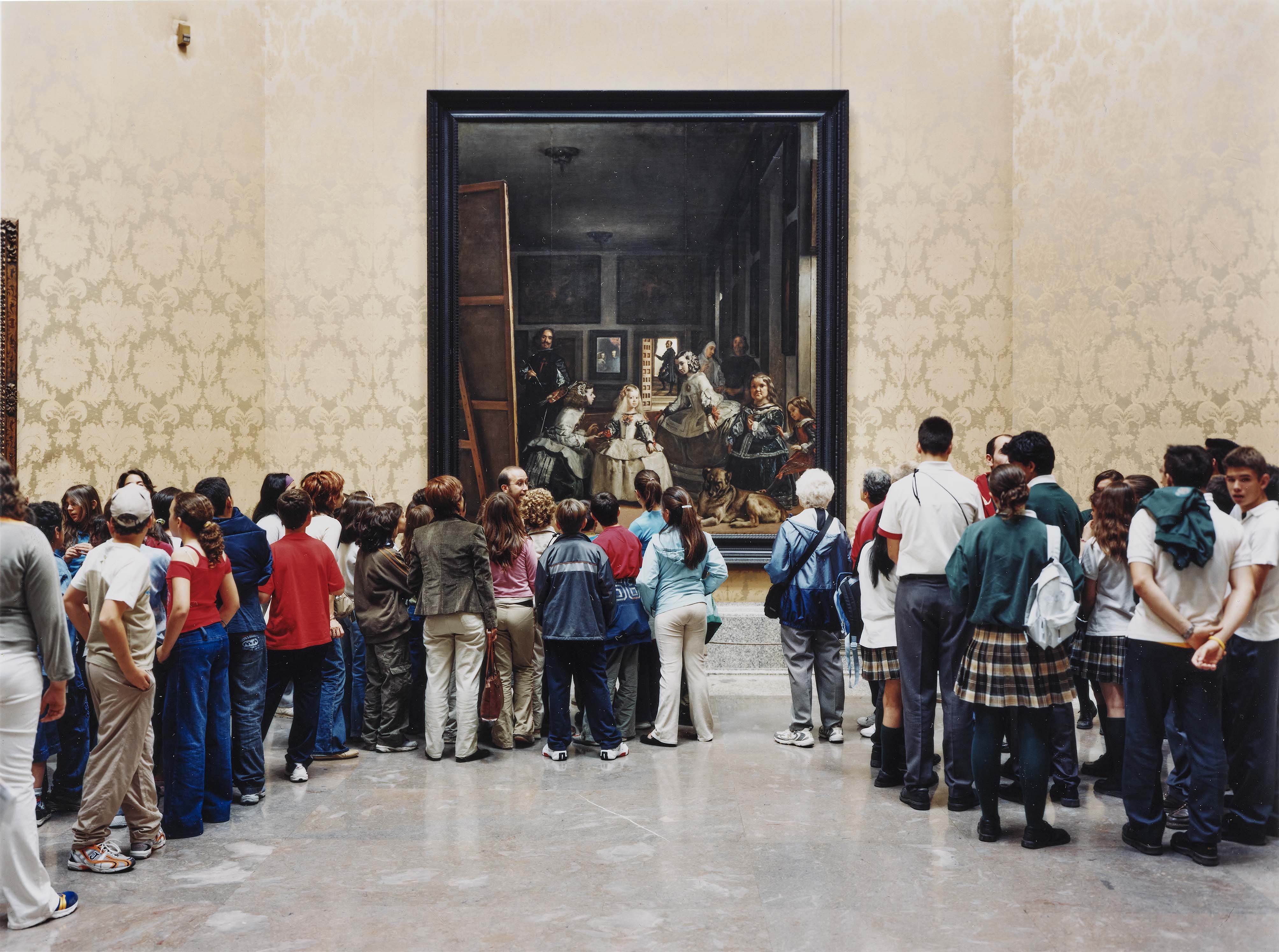 Музей Прадо, Мадрид, 2009. Фотограф Томас Штрут — Однажды в музее: посетители музеев в фотографиях от классиков до современников / Камералабс