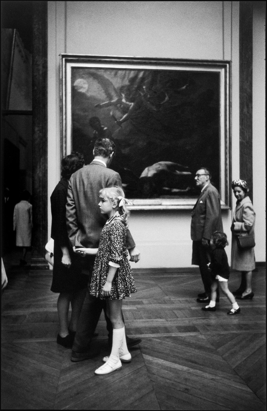 Лувр, Париж, 1965. Фотограф Алесио де Андраде