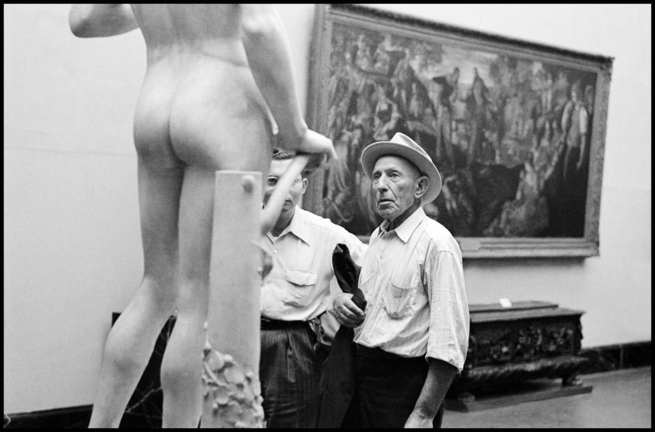 Музей современного искусства, Нью-Йорк, 1949. Фотограф Берт Глинн