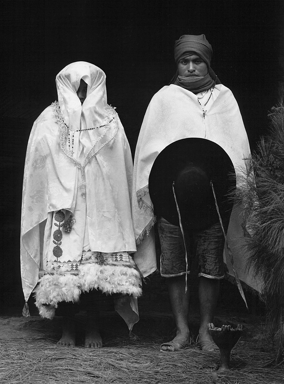 Бракосочетание, Зинакантеко, Мексика, 1987. Фотограф Флор Гардуньо