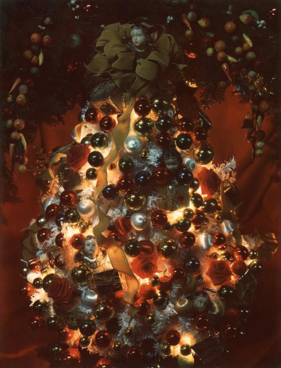 Рождественская ёлка, 1967 год. Фотограф Мари Косиндас
