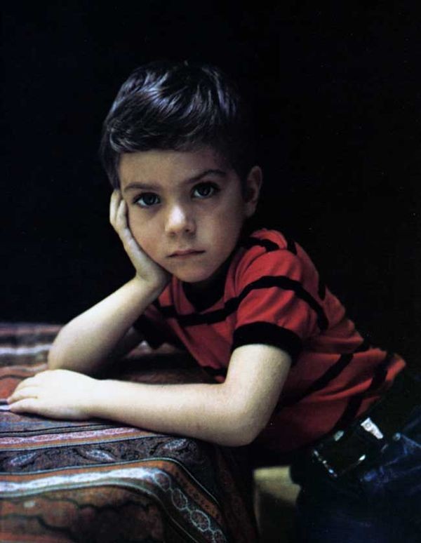 Портрет мальчика. 1969 год. Фотограф Мари Косиндас