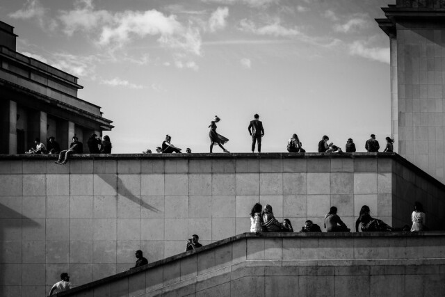 Финалист, 2021. «Человеческий театр». В Париже за пару месяцев до пандемии. Фотограф Merja Varkemaa