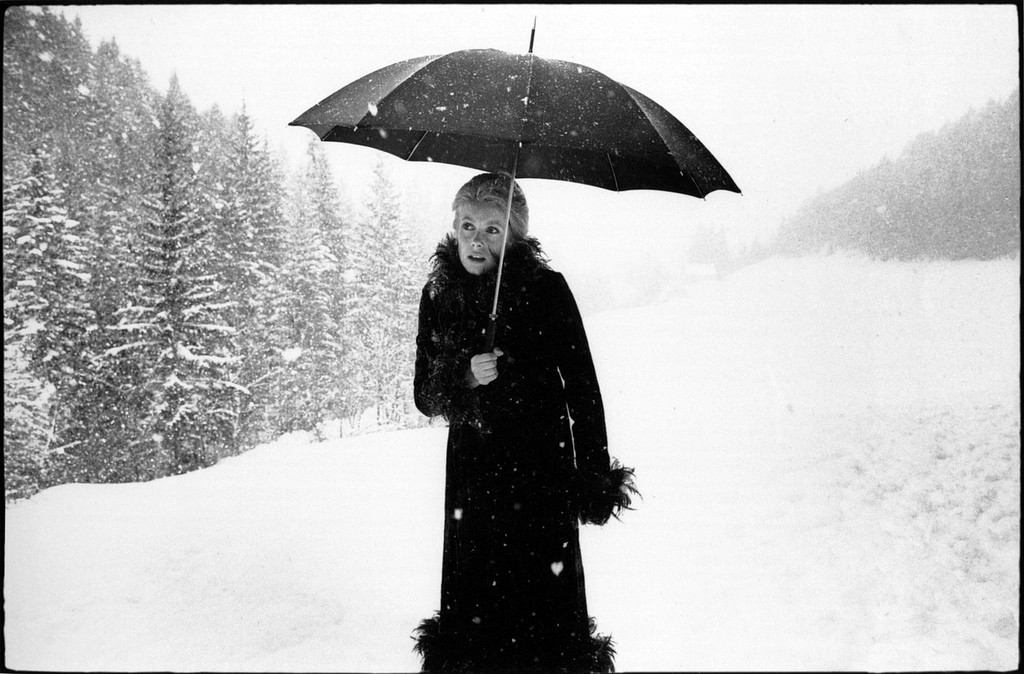 Катрин Денёв на съёмках фильма Сирена с Миссисипи, 1969. Фотограф Мэри Эллен Марк