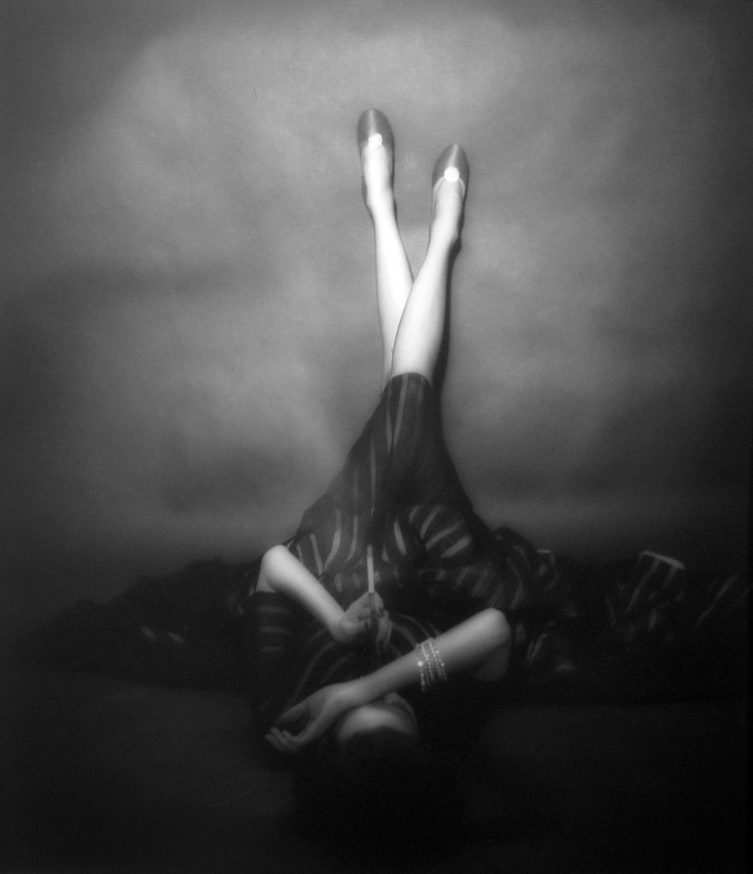 Модель Дориан Ли, Harper’s Bazaar, Нью-Йорк, 1948. Фотограф Лилиан Бассман