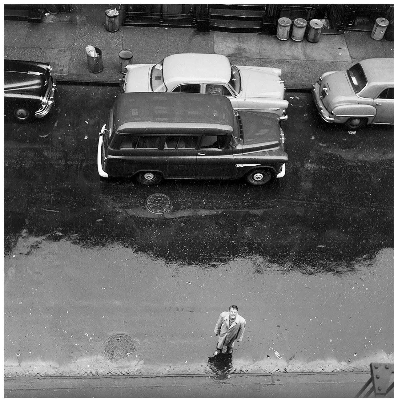 Вид из окна, 1955. Фотограф Эллен Ауэрбах / Фото / Камералабс