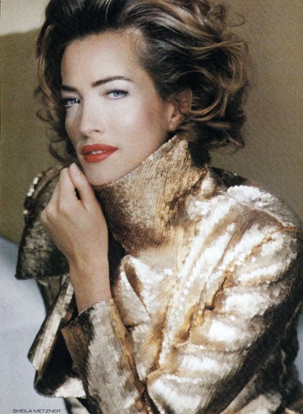 Татьяна Патиц. Vogue 1992 год. Фотограф Шейла Мецнер