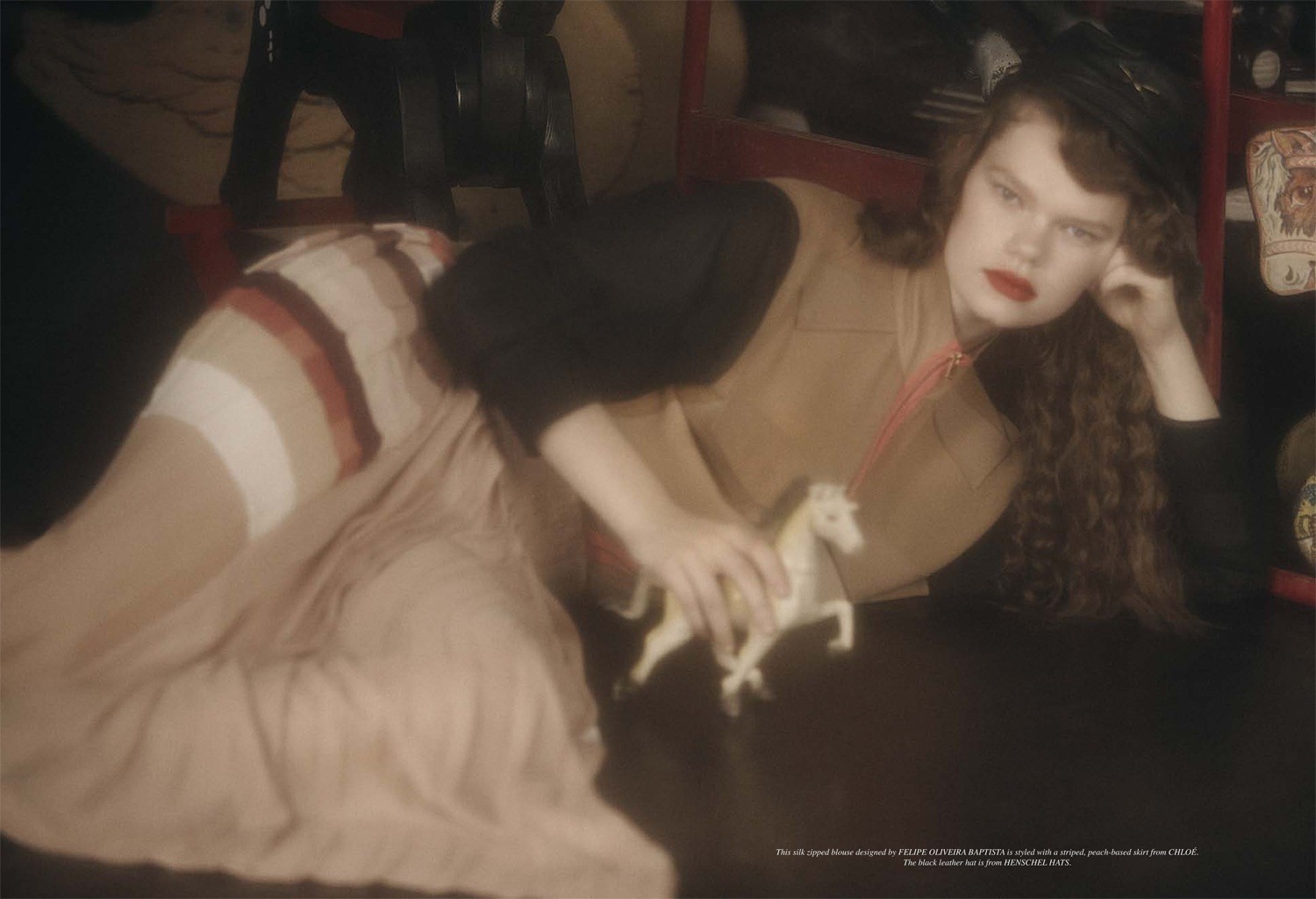 Келли Миттендорф для весенне-летнего номера журнала Grey. 2012. Фотограф Шейла Мецнер