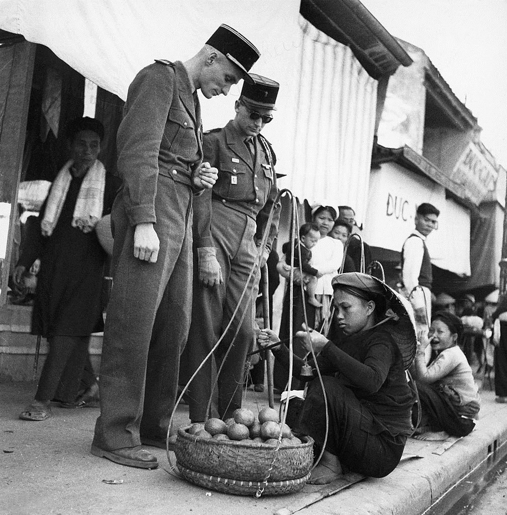 Индокитай. Ханой. 1951 год. Фотограф Жан-Филипп Шарбонье