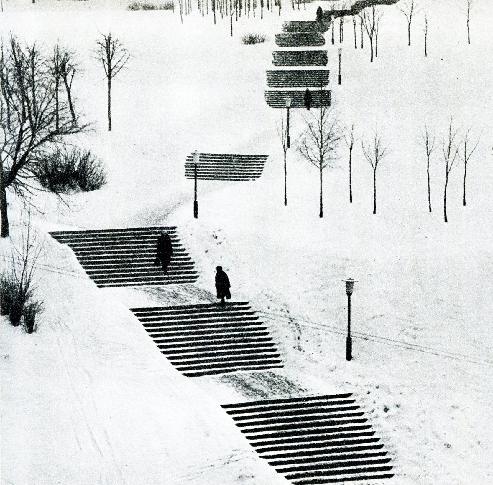 Из серии Вильнюс зимой, 1980. Фотограф Марюс Баранаускас