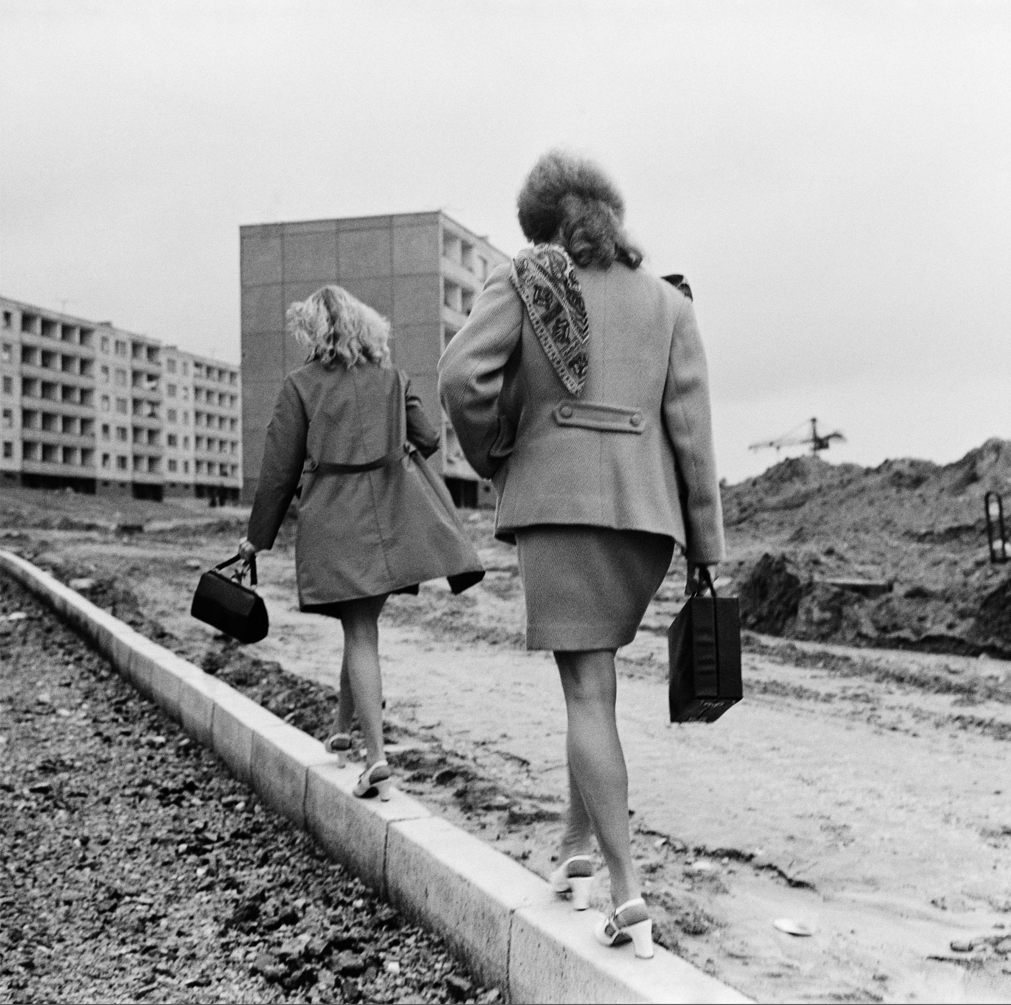 Тротуар, Вильнюс, 1976. Фотограф Антанас Суткус