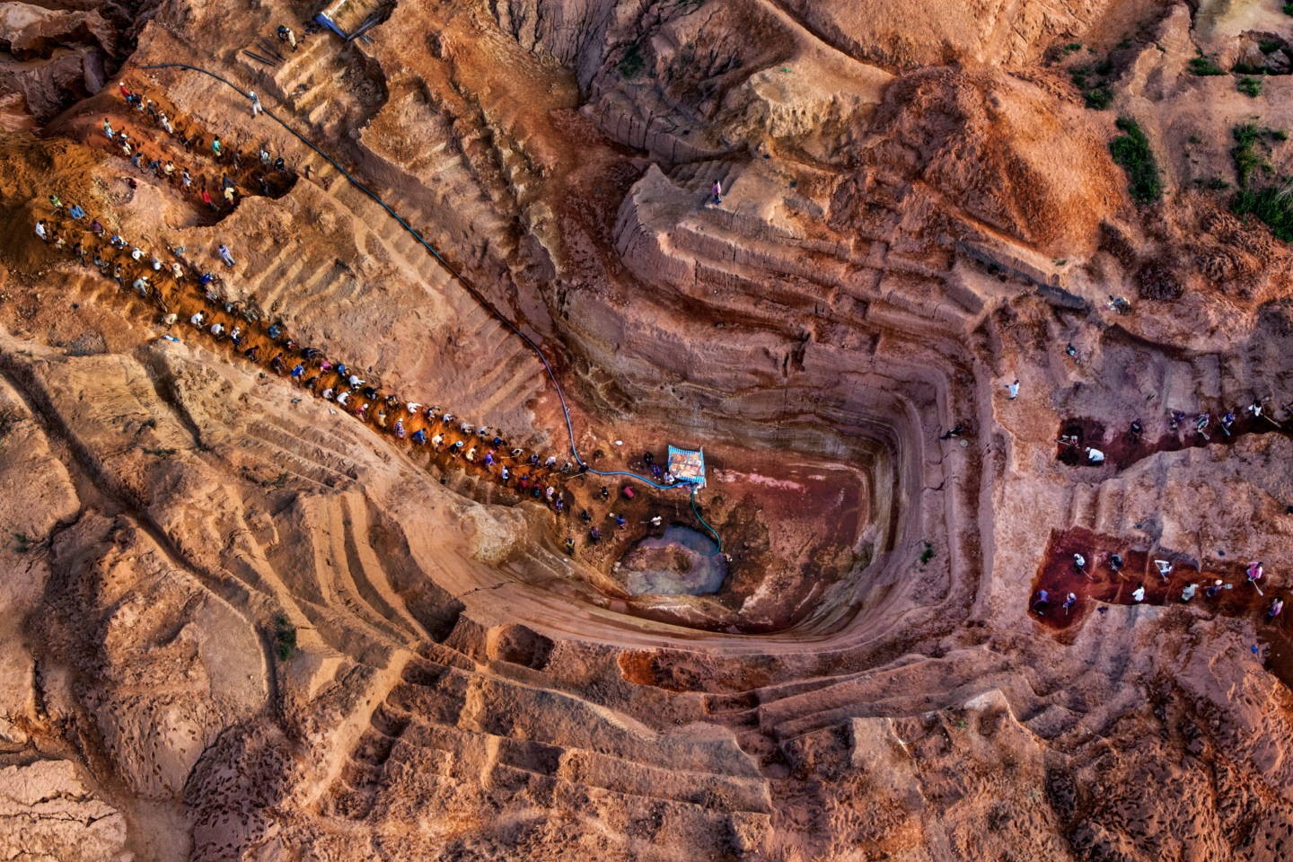 Сапфировый рудник Илакаки, Мадагаскар. Фотограф Паскаль Мэтр