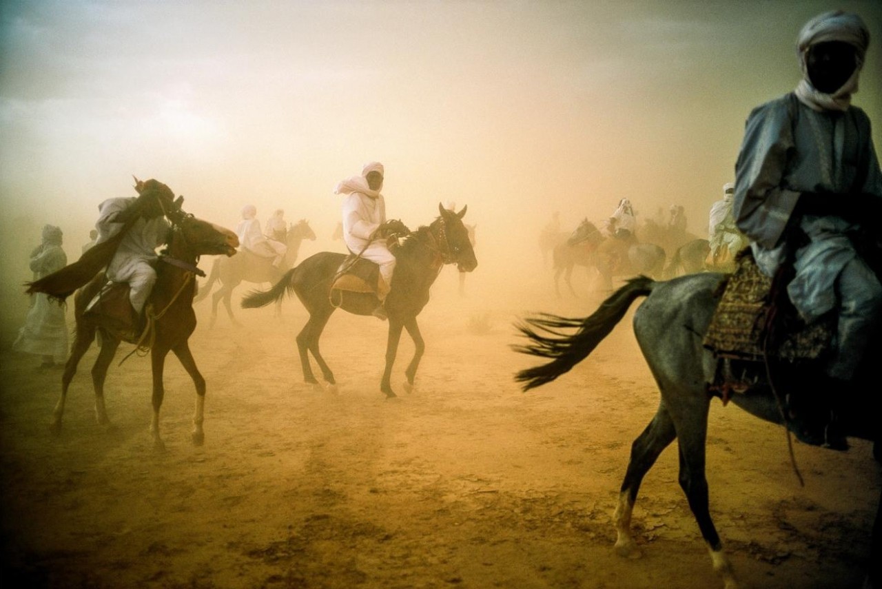 Чад, охваченный песчаной бурей. Фотограф Паскаль Мэтр