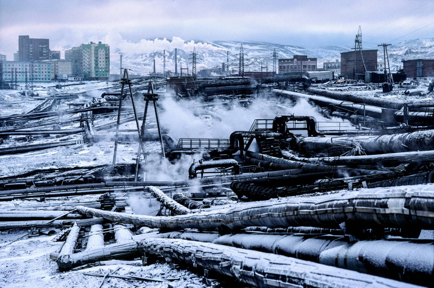 Норильск, Сибирь. Фотограф Паскаль Мэтр