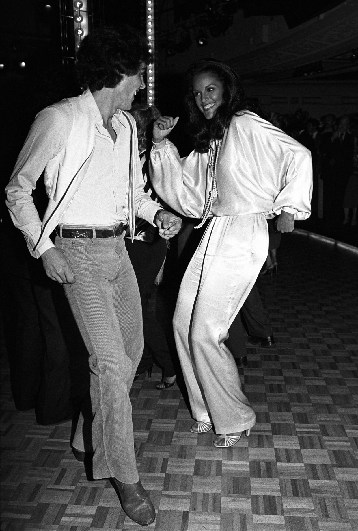 Джейн Кеннеди на танцполе в Студия 54, 1978 год