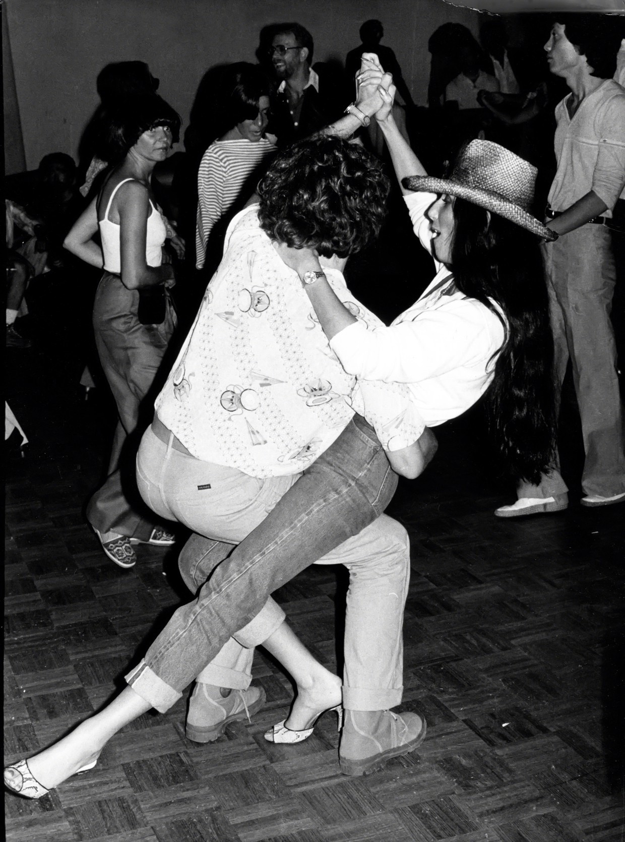 Певица Шер в Студия 54, 1977 год. Фотограф Робин Плетцер