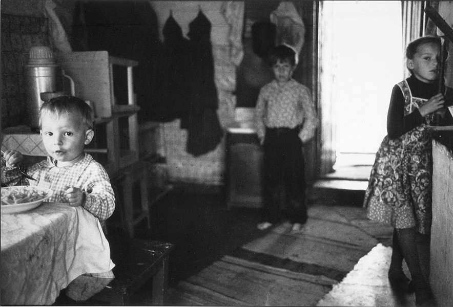 Дети старовера. Западный Саян, Краснодарский край, 1986. Фотограф Александр Бобкин