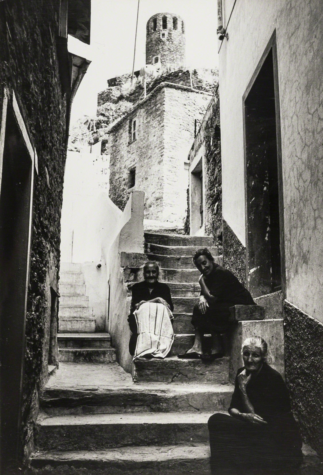 Чинкве-Терре, Италия, 1950-е. Фотограф Марио Де Бьязи