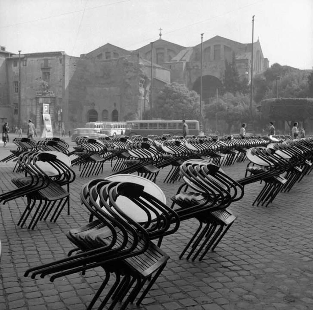 Римская геометрия, 1955. Фотограф Марио Де Бьязи