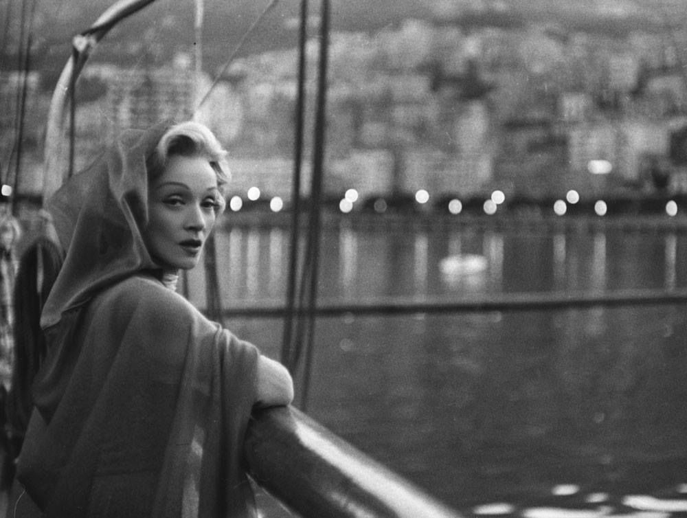 Марлен Дитрих, Монте-Карло, 1956. Фотограф Марио Де Бьязи