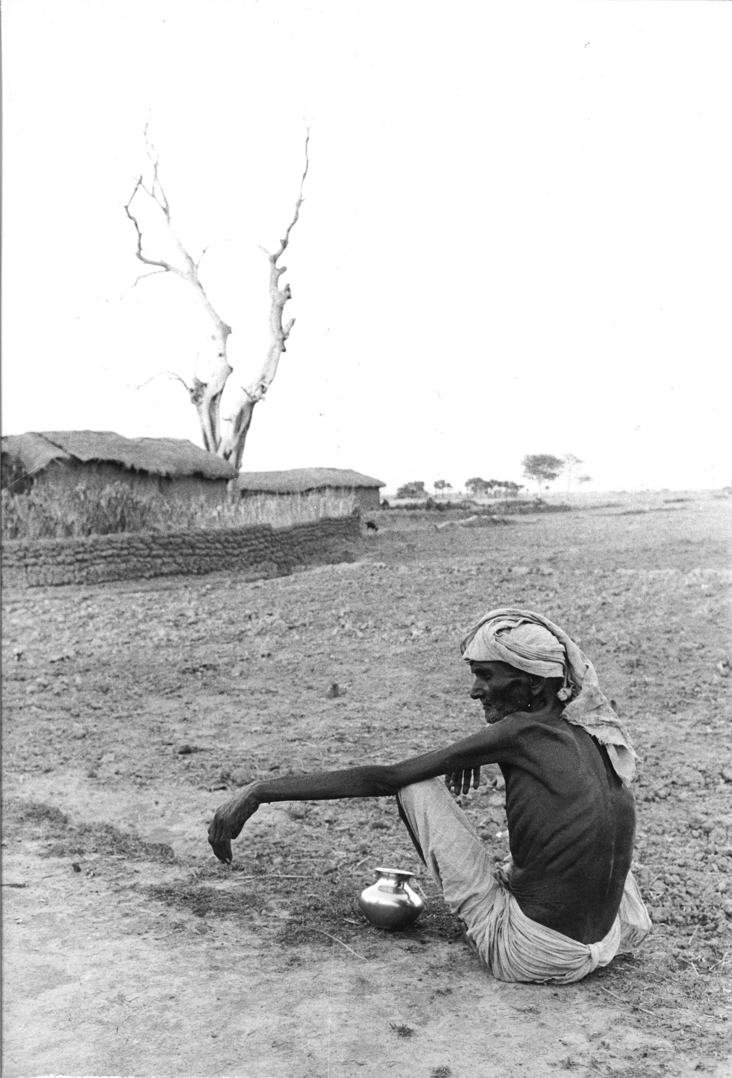 Бихар, Индия, наводнение и эпидемия оспы, 1967 год. Фотограф Томас Хёпкер