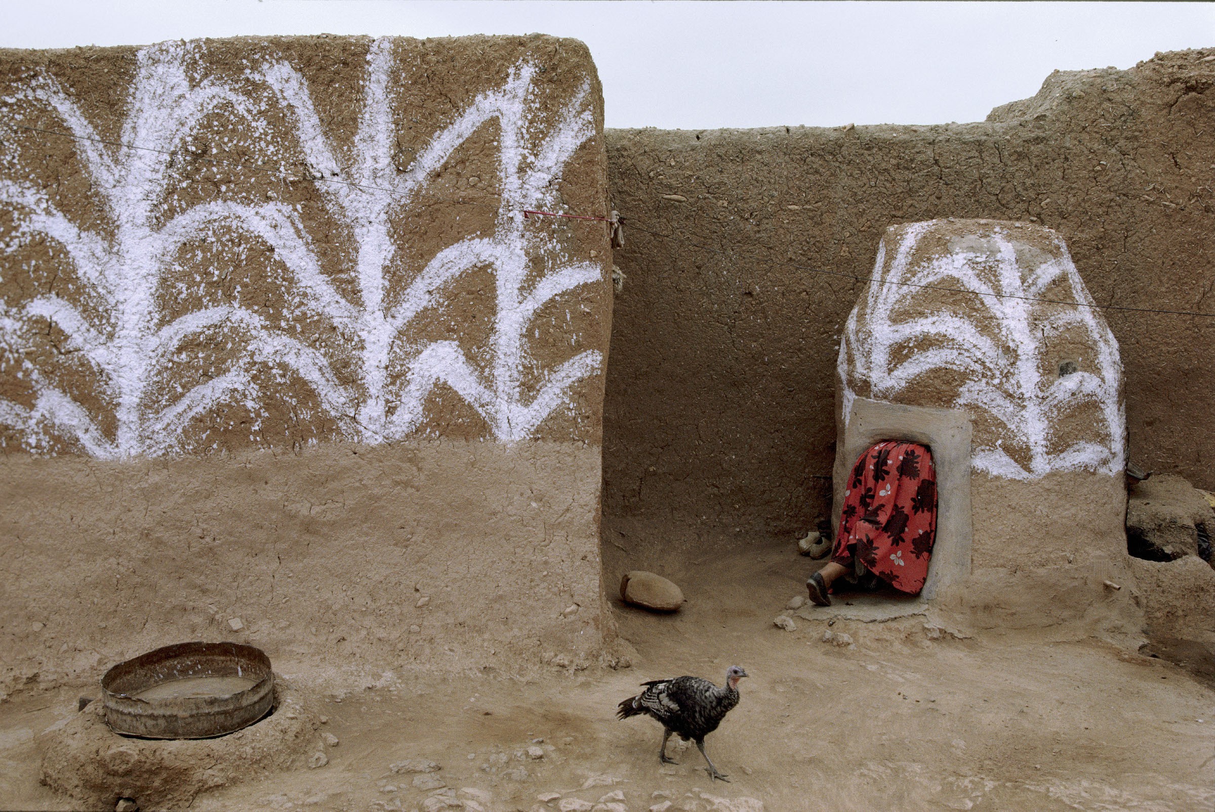 Берберская деревня, Марокко, 1995. Фотограф Бруно Барби