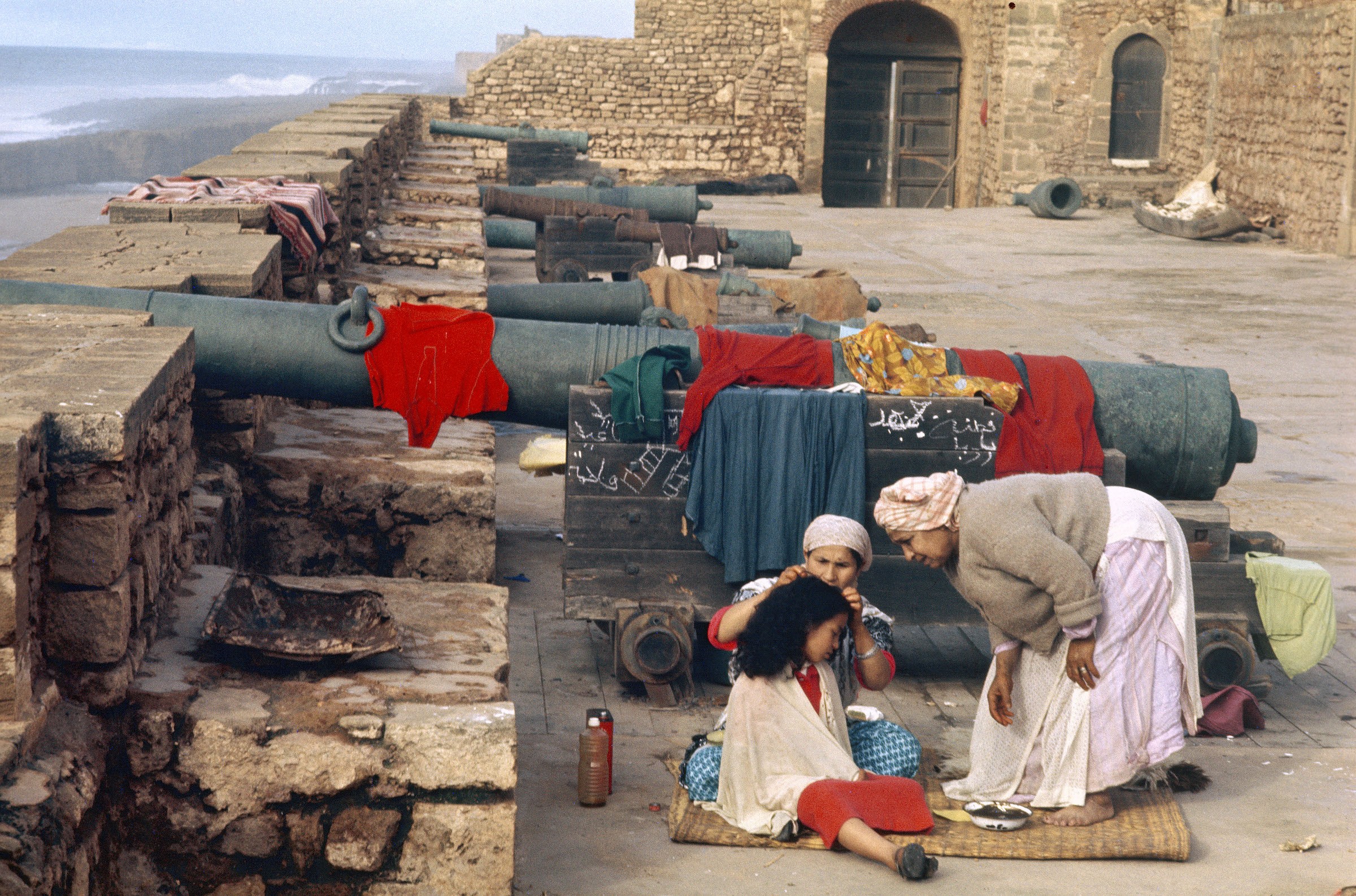Старый обитаемый форт, Марокко, 1972. Фотограф Бруно Барби