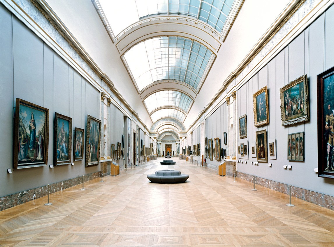 Музей Лувра, Париж, 2005. Фотограф Кандида Хёфер