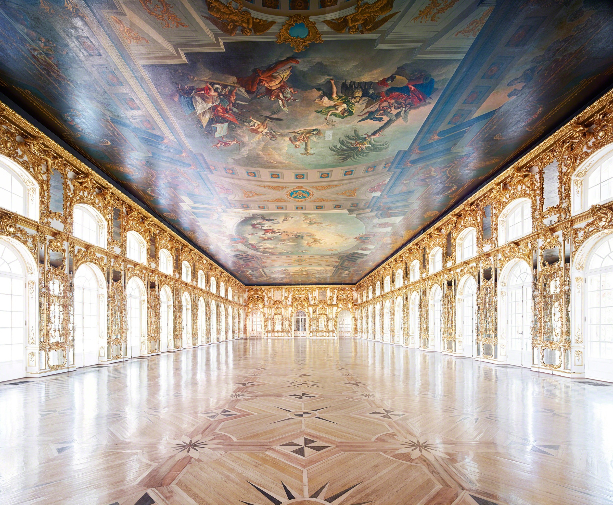 Екатерининский дворец, Пушкин, 2014. Фотограф Кандида Хёфер