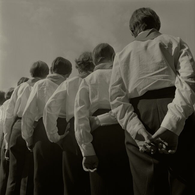 Пионерский хор, Москва, 1978 год. Фотограф Борис Савельев