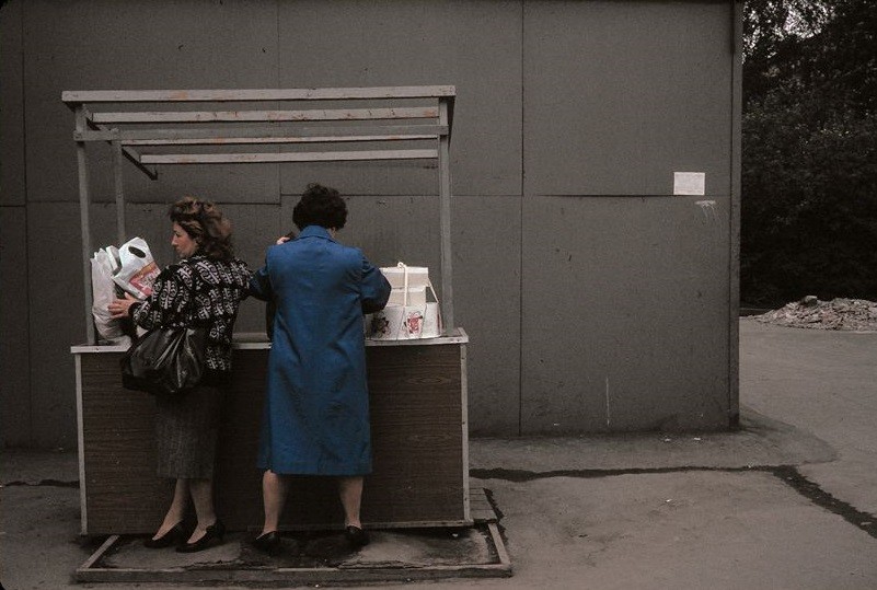 Москва, 1987 год. Фотограф Борис Савельев