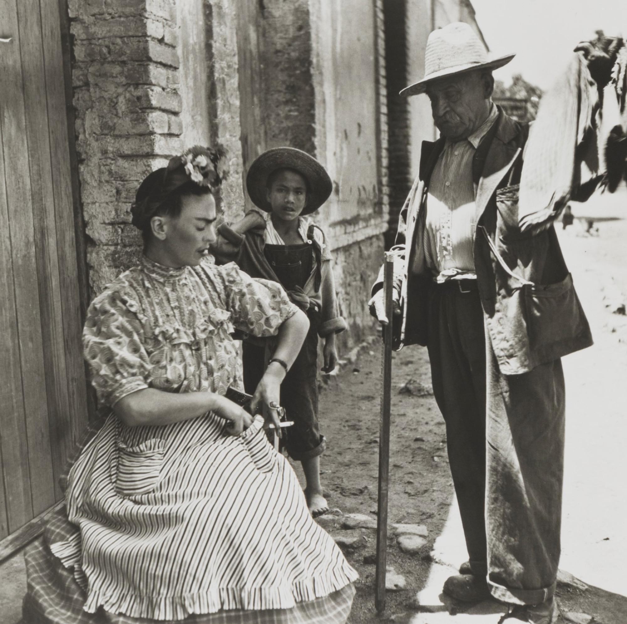 Фрида Кало, Мексика, 1940-е. Фотограф Лео Матиз