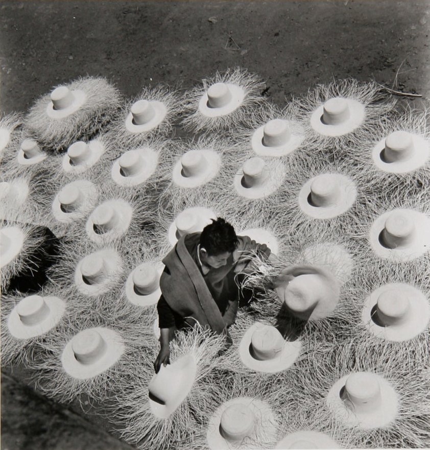 Пальмовые шляпы, Колумбия, ок. 1945. Фотограф Лео Матиз