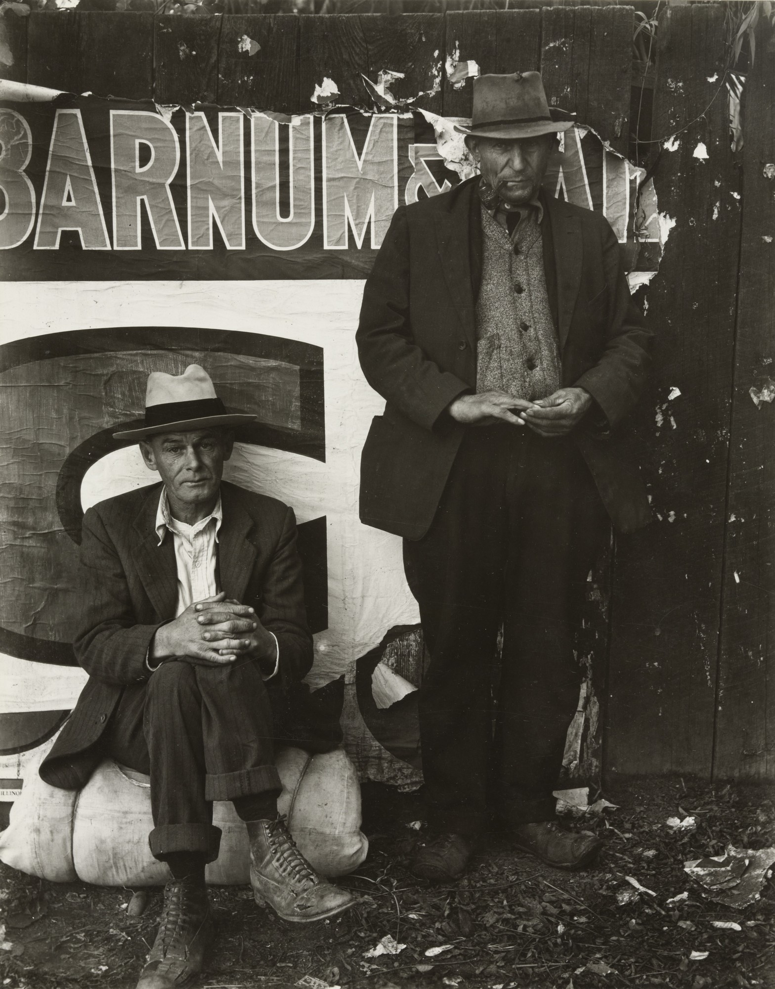 Рабочие-мигранты, Калифорния, 1937. Фотограф Уиллард Ван Дайк