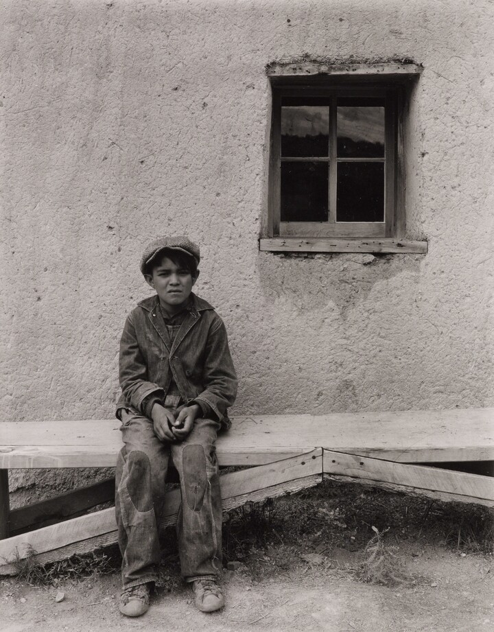 Мальчик, Нью-Мексико, 1937. Фотограф Уиллард Ван Дайк
