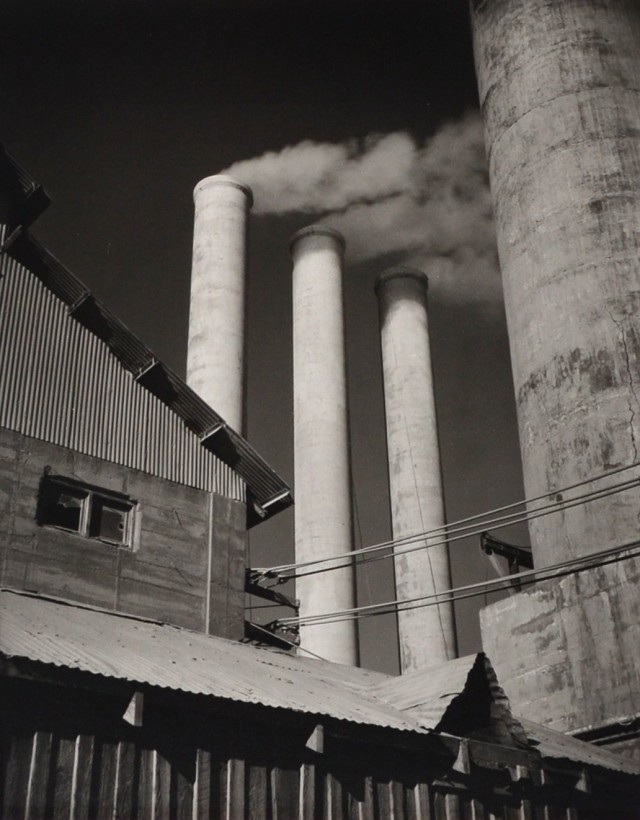 Цементный завод, 1931. Фотограф Уиллард Ван Дайк