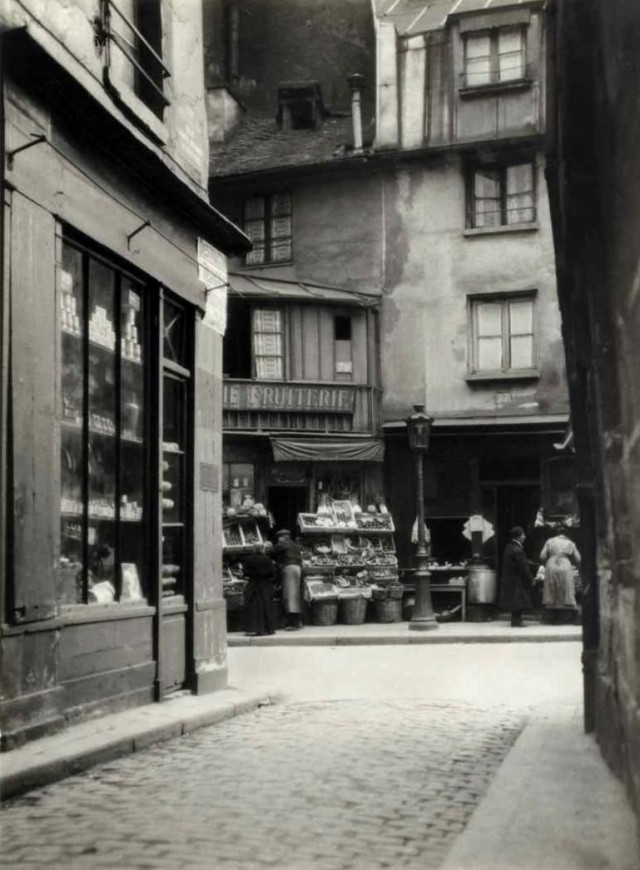 В латинском квартале, Париж, 1925. Фотограф Джон Пол Эдвардс