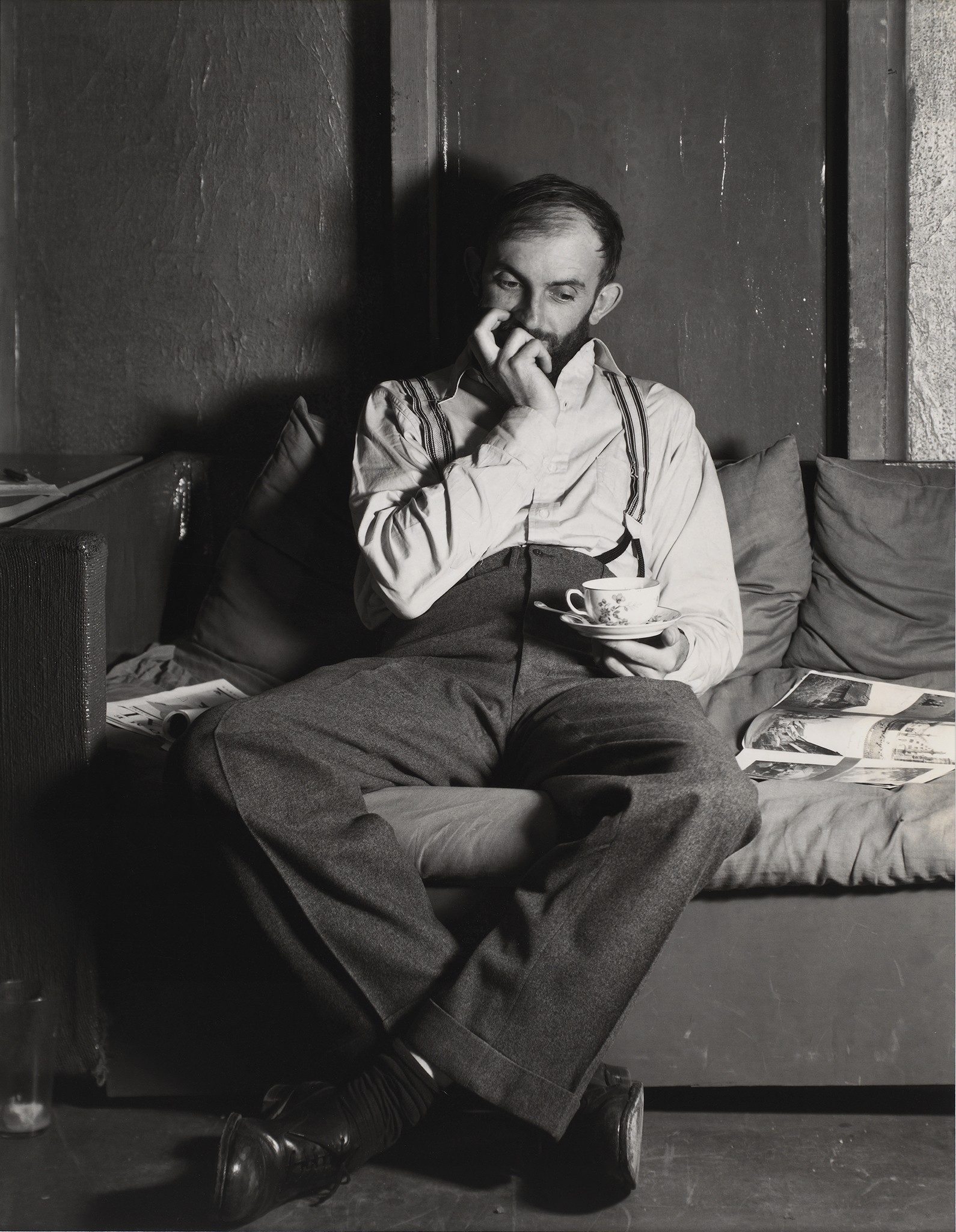 Энсел Адамс, 1933. Фотограф Уиллард Ван Дайк