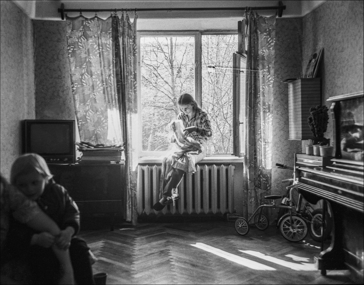 Дома, 1983. Фотограф Сергей Подгорков
