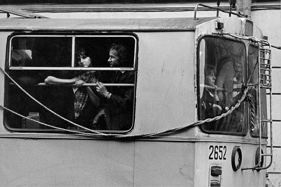 Общественный транспорт, 1988. Фотограф Александр Китаев