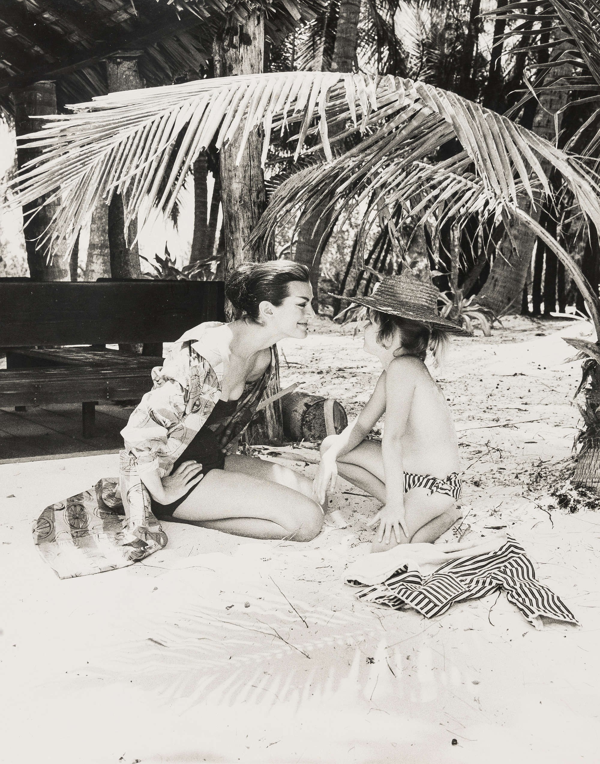 На Багамах для Vogue, 1959. Норман Паркинсон