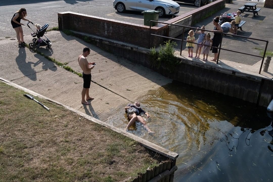 Набережная в Восточной Англии. Фотограф Ричард Бейкер