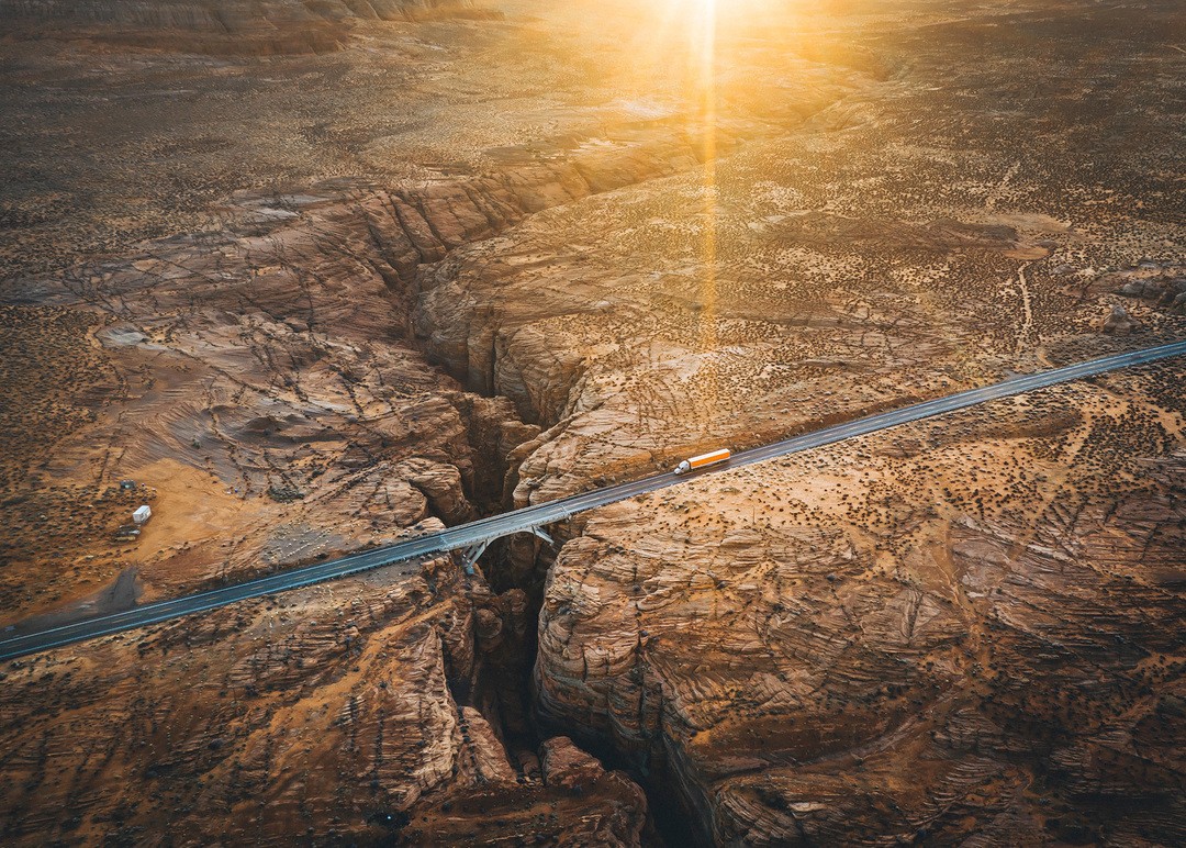 Слот-каньон в Аризоне. Фотограф Евгений Васенёв