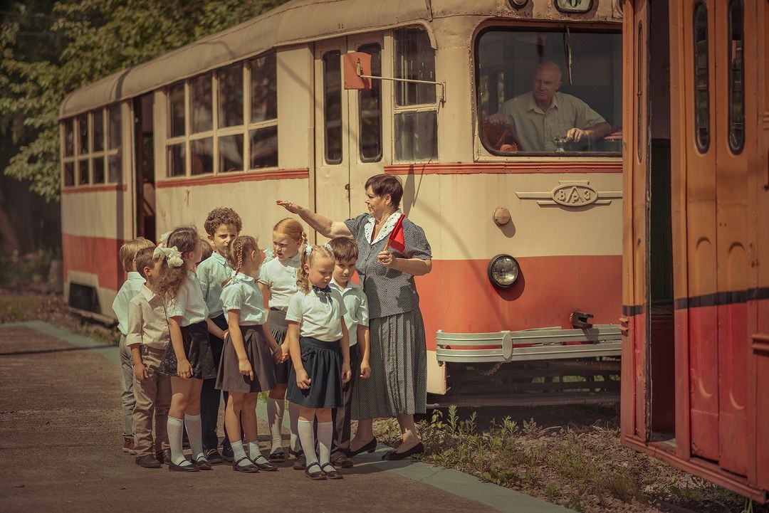 Школьная экскурсия. Фотограф Елена Миронова