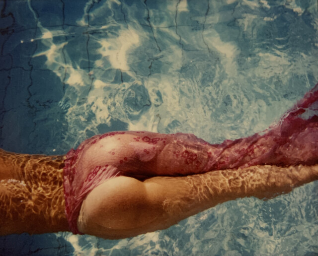 В бассейне, 1987. Фотограф Франко Фонтана