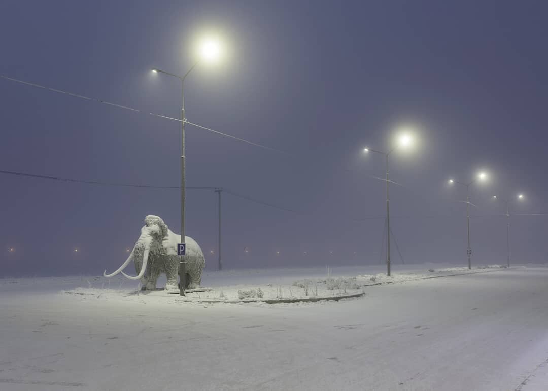 Ледниковый период. Зима в Якутии. Фотограф Алексей Васильев