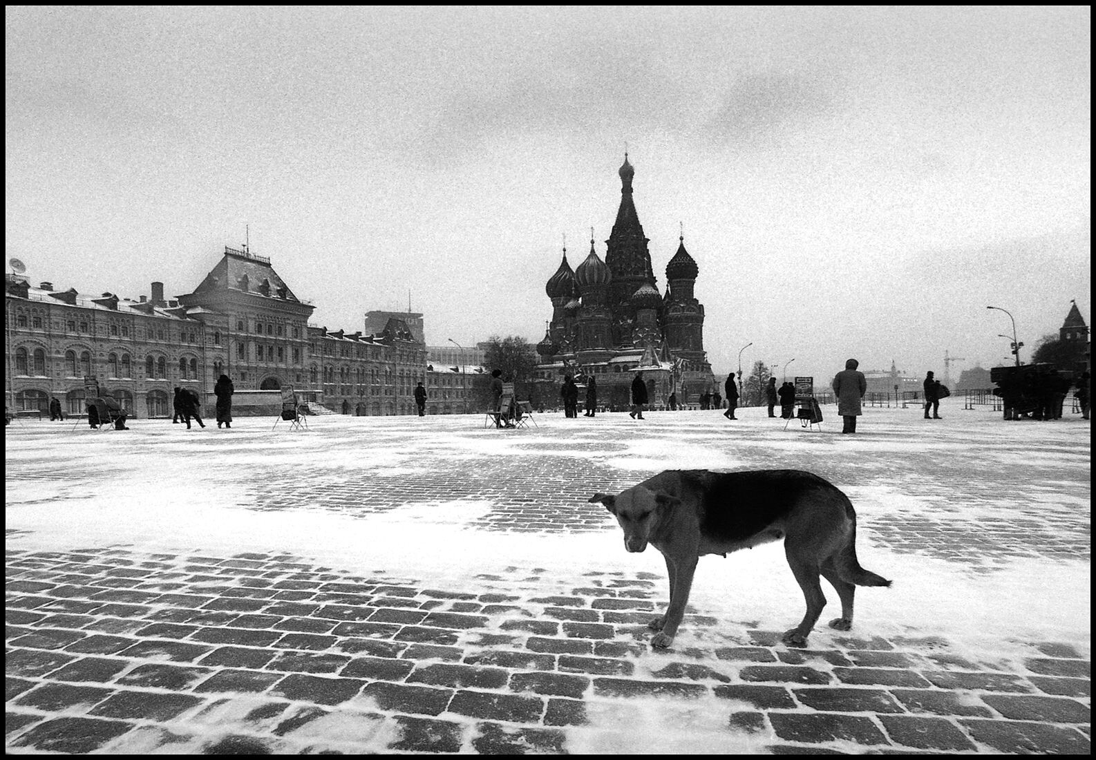 Москва. Январь 1993 год. Фотограф Владимир Богданов
