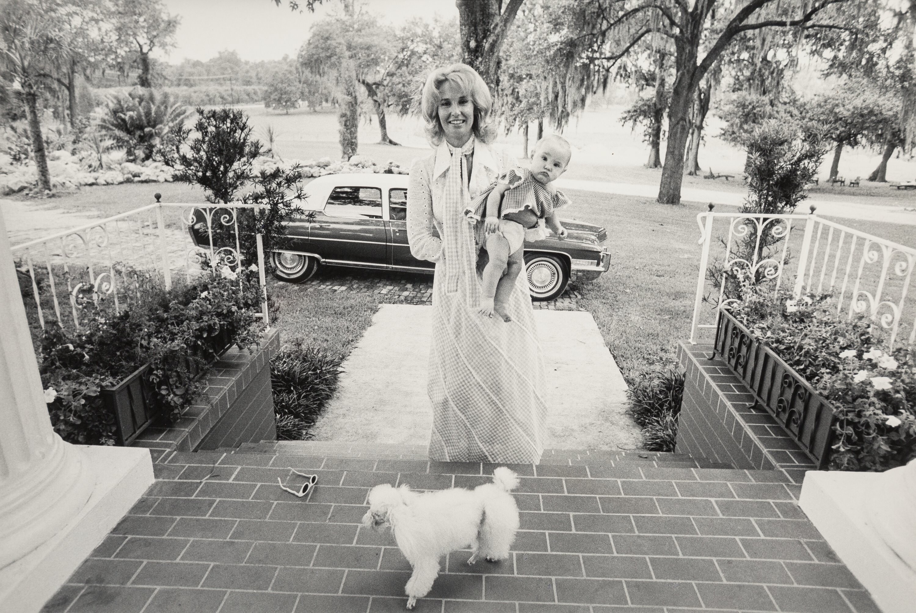 Тэмми Уайнетт с дочерью, Флорида, 1971. Фотограф Энни Лейбовиц