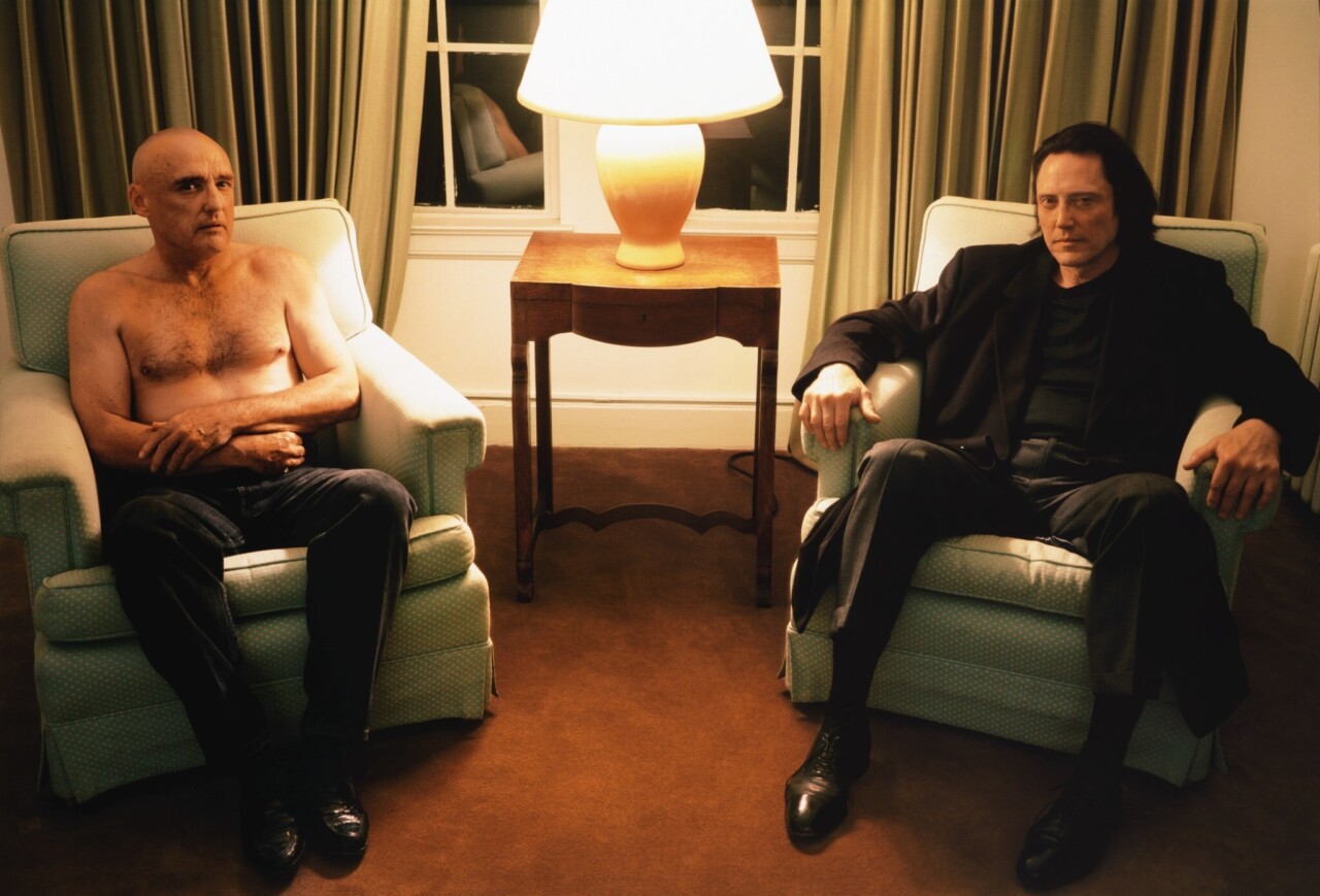 Деннис Хоппер и Кристофер Уокен, 1995. Фотограф Энни Лейбовиц